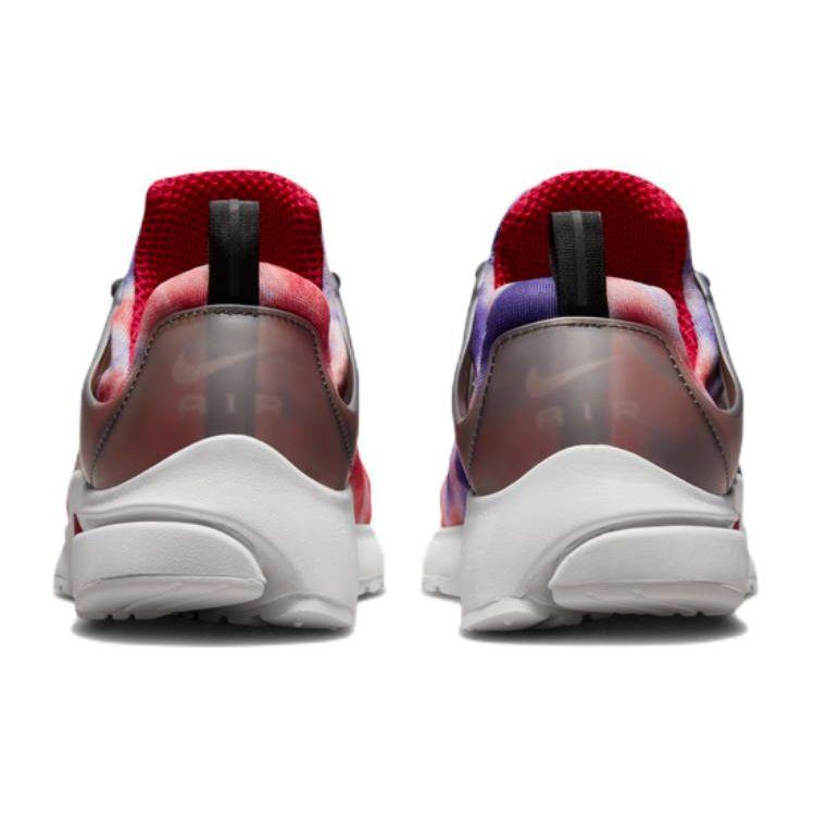 Nike Air Presto Tie-Dye — красные кроссовки унисекс Doll University Black Summit-White CT3550-501