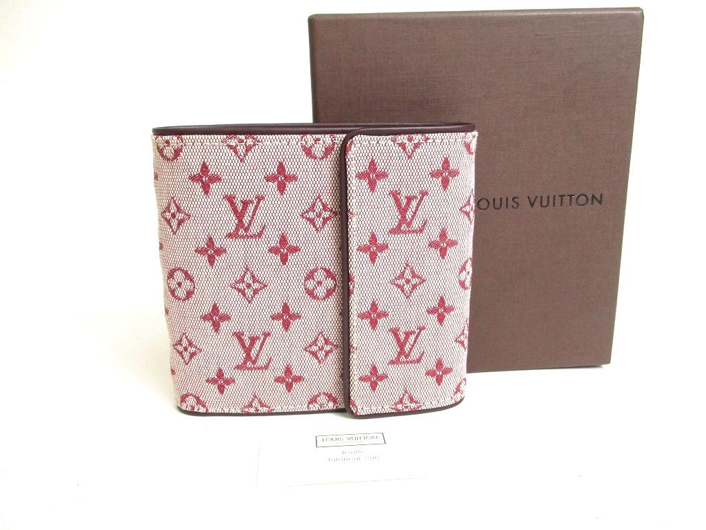 Подлинный мини-кошелек LOUIS VUITTON Monogram из канвы Cherry Canvas #a316, восстановленный