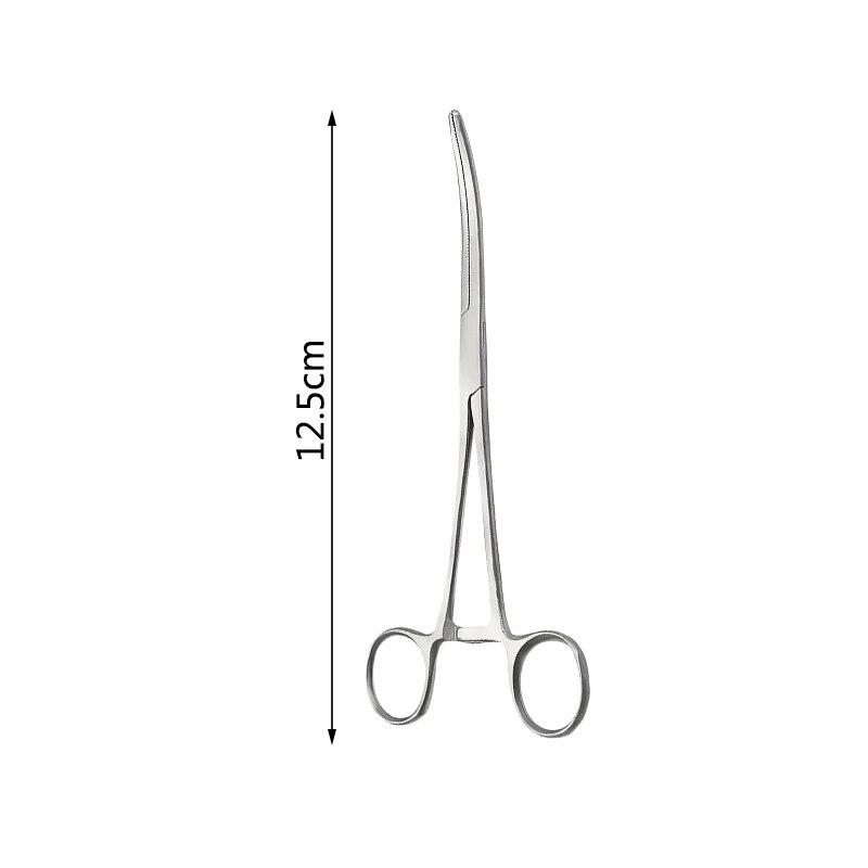 Stainless Steel Hemostatic Forceps Surgical Forceps Hemostat Locking Clamps Forceps Fishing Pliers Curved Pliers Straight Pliers