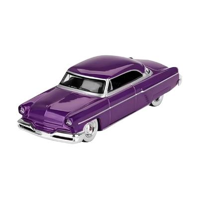 MINI GT Масштаб 1954 Lincoln Capri Хот-род Металлический Пурпурный Готовое изделие 1/64 (Левый руль)