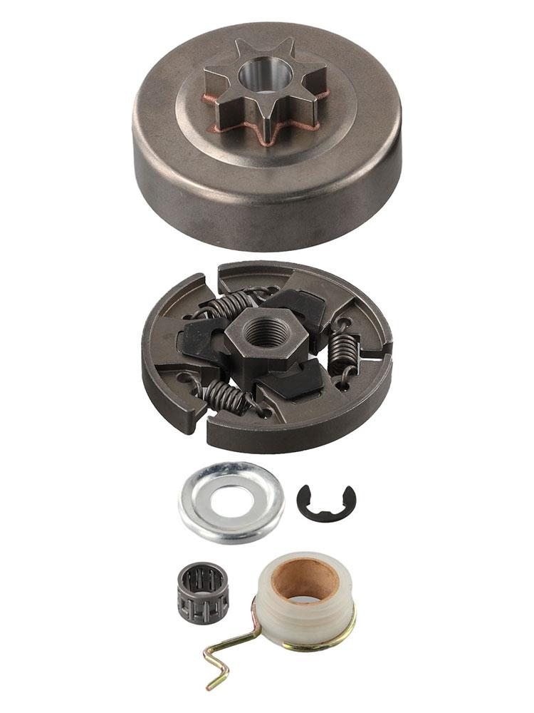 Игольчатый подшипник Комплект барабана сцепления Масляный насос Шайба E-clip Цепная пила Outdoor