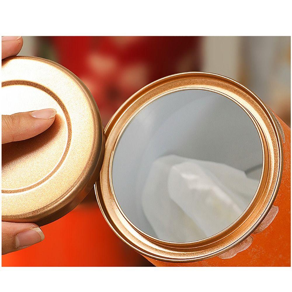 1 шт. Упаковка для чая Герметичная банка для чая 10/19 см Жестяная банка для хранения Новая пустая банка для чая