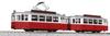 KATO N Gauge Mitram Classic RED Railway Model Train 14-806-3