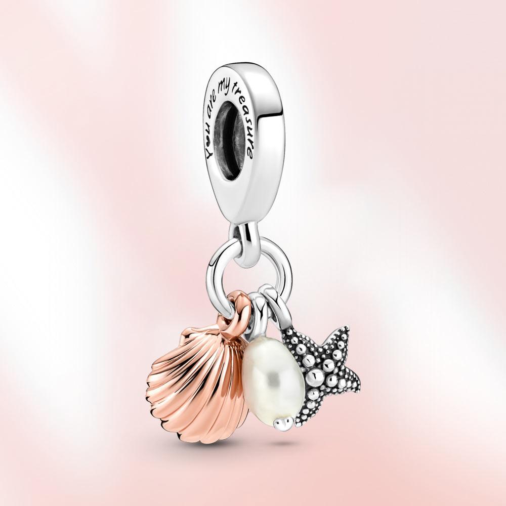 Подвеска S925 стерлингового серебра мурлок бусина геройкросс кулон муранское черепаха подходит оригинальный браслет женский подарок