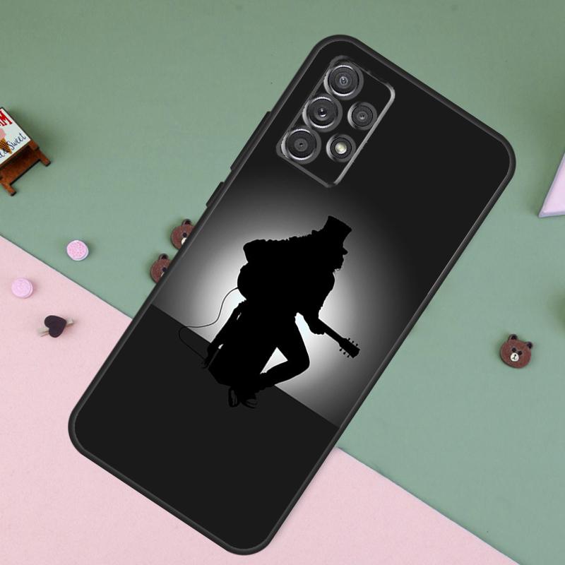 Винтажные Музыкальные Гитары Для Samsung Galaxy A56 A36 A26 A16 A22 A32 A52 A54 A34 A14 A55 A35 A15 A53 A33 A05 A06 Чехол