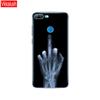Чехол для телефона для huawei Honor 9 lite, мягкий силиконовый чехол из ТПУ, полная защитная крышка на 360 градусов, прозрачный чехол