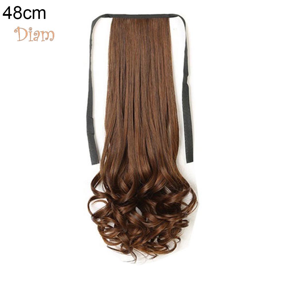 Длинный хвост с лентой для моделирования причёски