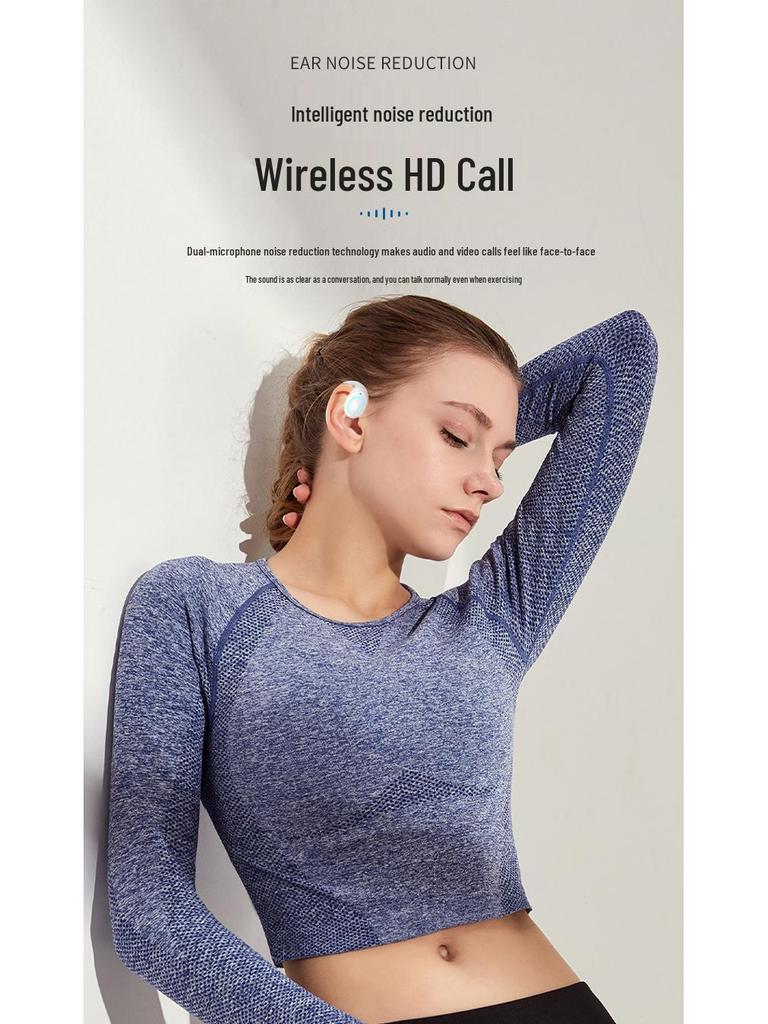 K9 Over-Ear Bluetooth Earbud: New Wireless Bone Conduction Design for Business & Sports