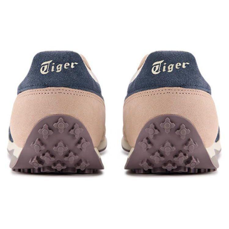 ONITSUKA TIGER Удобные ретро-кроссовки с низким верхом, нескользящая подошва, унисекс, розово-голубые, артикул 1183C263-251