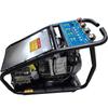 Black Cat 3kW High-Pressure Explosion-Proof Hot Water Car Washer with Stainless Steel Pump, 380V Three-Phase Industrial Motor.