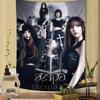 Kpop AAespa Cartoon Tapestry Art Science Fiction Room Home Decor Wall Hanging Sheets