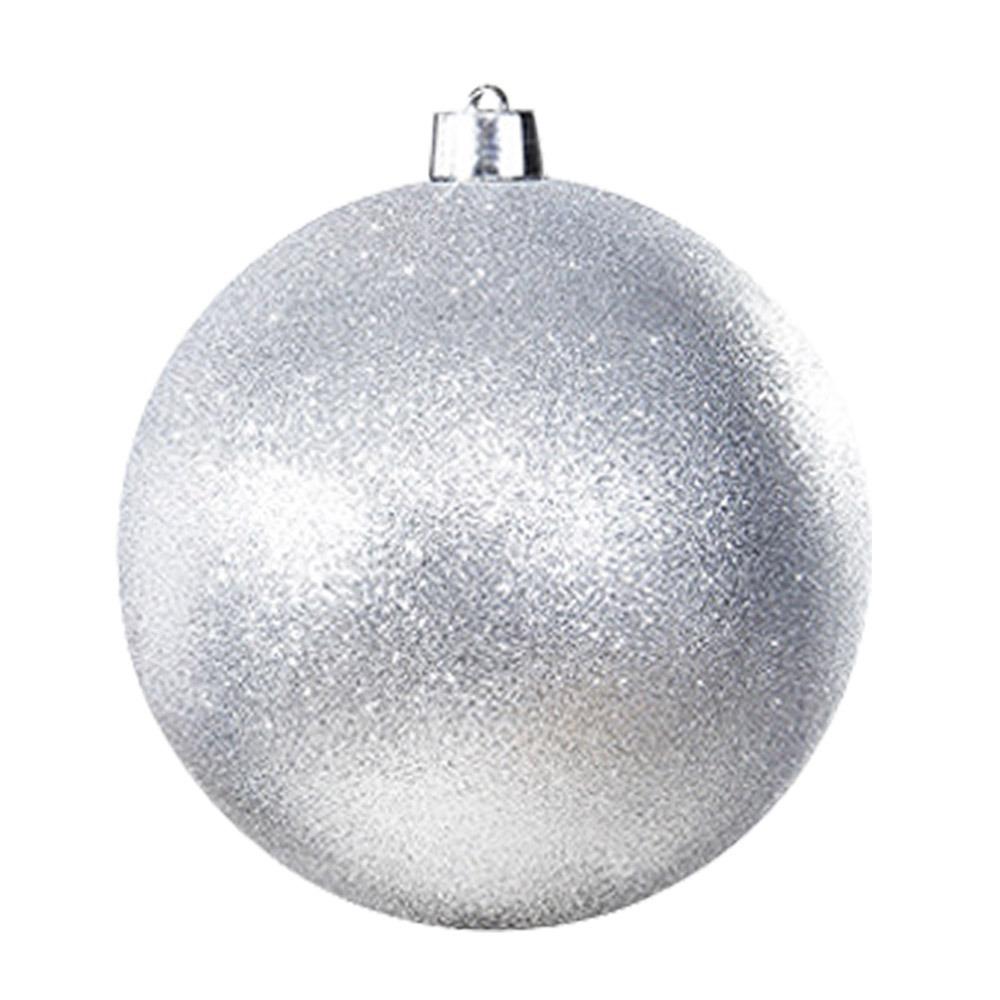 Decorations Plastic Pearlescent Ball Pearlescent 15CM Christmas Ball Ball Shape Hang Ball Shopping Mall