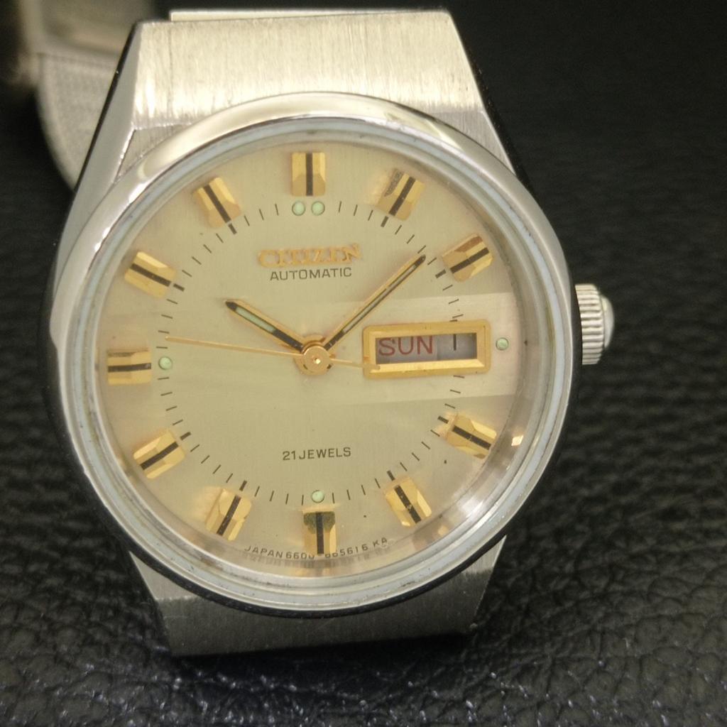 ЯПОНИЯ ВИНТАЖНЫЕ ЖЕНСКИЕ АВТОМАТИЧЕСКИЕ ЧАСЫ CITIZEN 6650A ОРИГИНАЛЬНЫЙ ЦИФЕРБЛАТ a704217-1 R213i-a704217