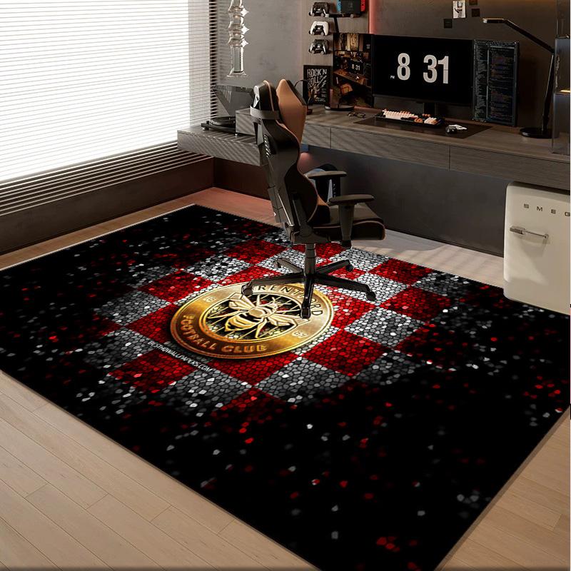 1PC rug Brent-ford Football Club Crest Carpet, Chair Rug,Area Rug for Office Bedroom living rooms bedroom, Doormat decor Christmas fan gifts