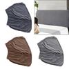 Bed Headboard Cover Stretch Bed Backrest Cover Removable Soft Dustproof Bed Headboard Slipcover Protective Case for Bedroom