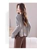 Versatile Knitted Sweater: Round Neck, Loose Fit, Irregular Tassel Cardigan for Autumn and Winter