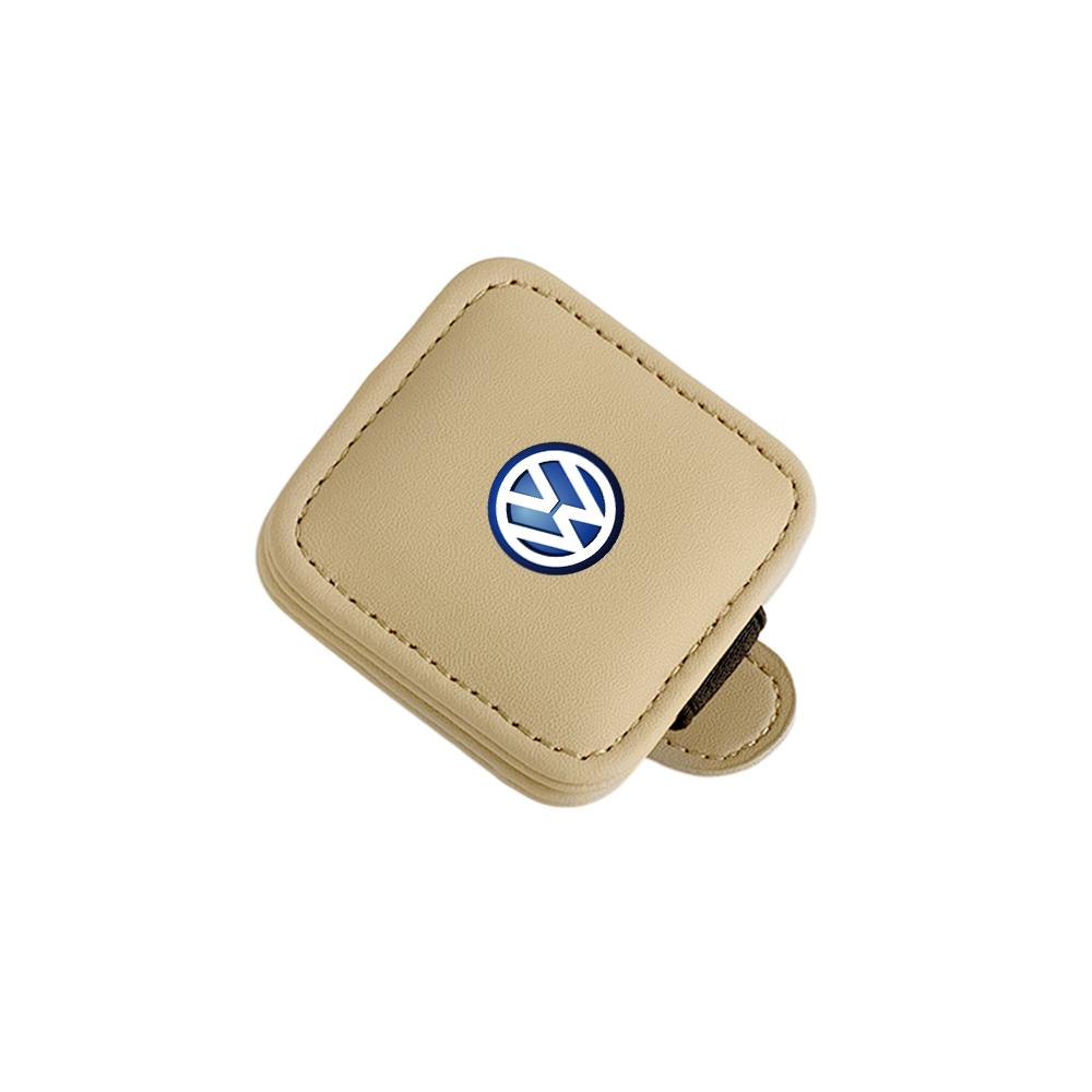 VW Car Sun Visor Glasses Clip Ticket Holder Sunglasses Fixed Clips For Volkswagen GTI Golf Polo Passat VW Tiguan T-ROC Jetta Taigo