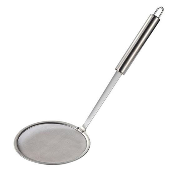 Ложка для масляного фильтра Нержавеющая сталь Быстрая фильтрация Удаление влаги Эргономичный дизайн с подвесным отверстием Термостойкий сливной совок