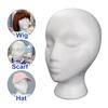 Mannequin Head Glasses Headset Wig Display Stand Women Head Model Hat Display