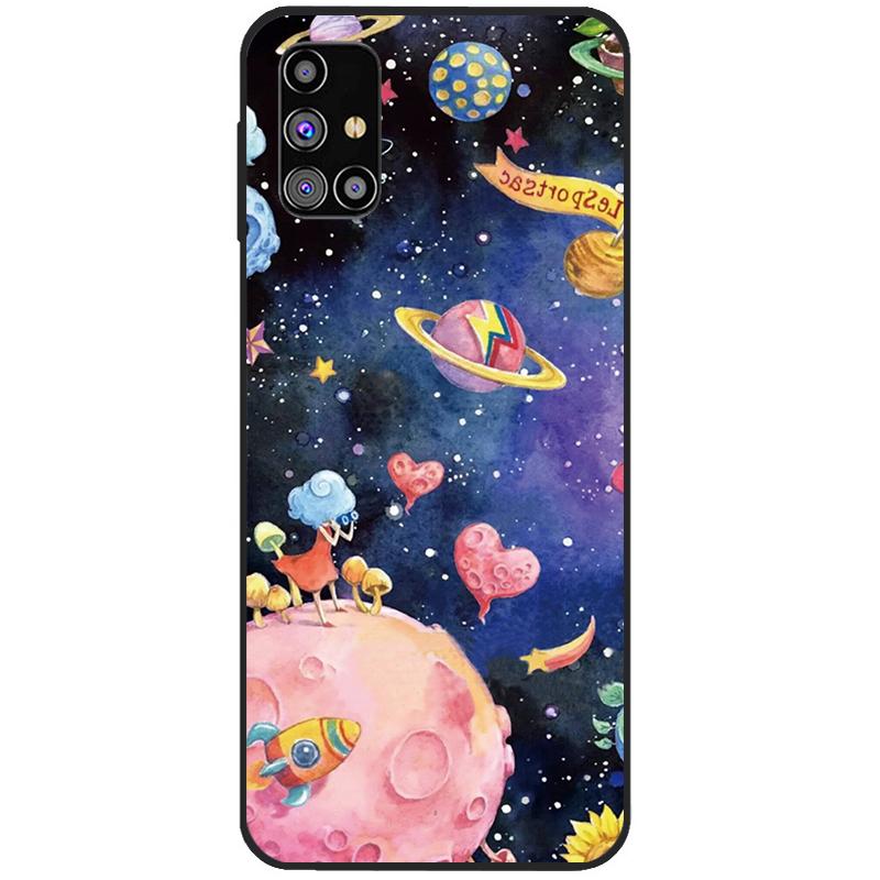 Для чехла Samsung Galaxy A71 5G A51 5G Чехол Мягкий силиконовый задний чехол для Samsung A71 5G A51 Чехол A 51 Ударопрочный чехол A71 Чехол