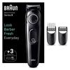 Tondeuse À Barbe - Braun - BT3410 - Ultra-nette - 40 Hauteurs De Coupe - Fonctionnement Sans Fil