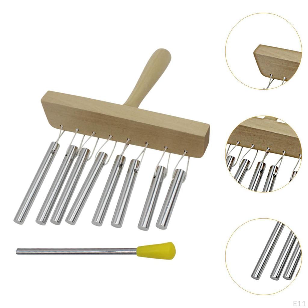 Desktop Wind Chime for Office and Home Use Musical Teaching Tool Kids