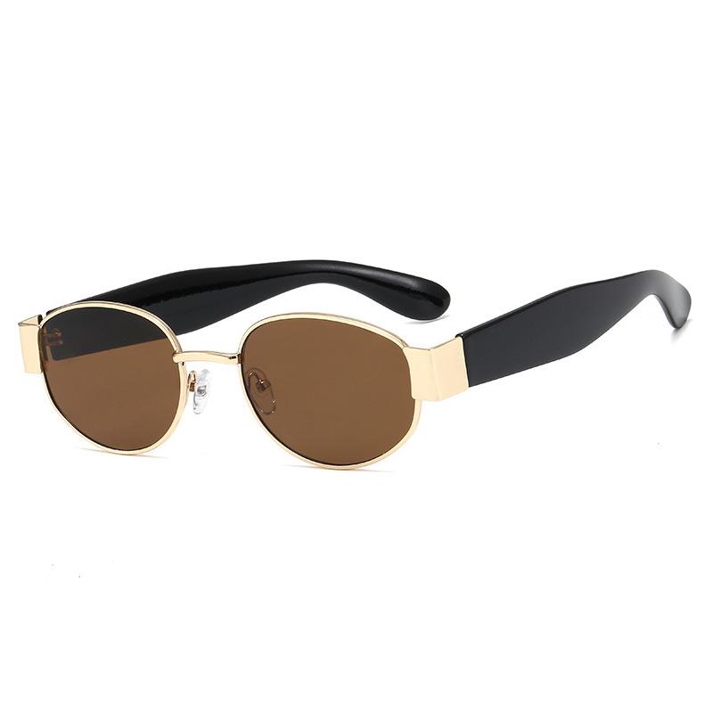 European American Style Sunglasses For Women Oval Shape Hip Hop Sun Glasses Women Fashion Stylish Sunglasses Man