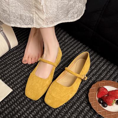 Французские туфли на среднем каблуке для женской осени 2025 года, новый дизайн верхней одежды, сумка, туфли-лодочки, темпераментная светская львица, туфли Мэри Джейн