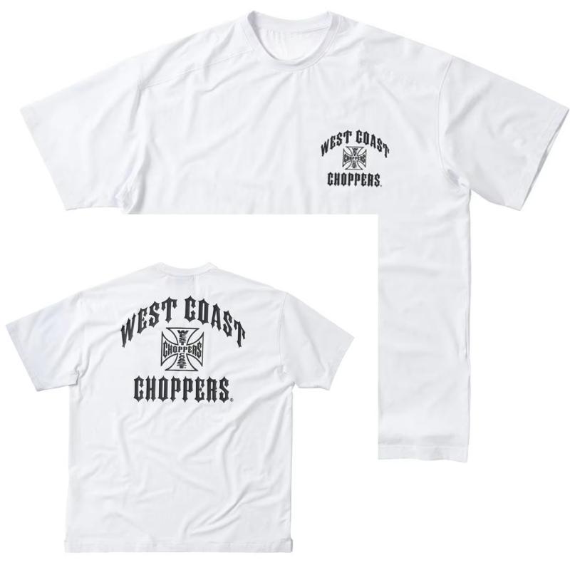 Hot West Coast Choppers Graphic Cotton Tshirt Unisex Summer Short Sleeve Fashion Brand Tee Luxury Casual Vintage Tees 2026 New