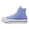 All Star Lift Series Trendy Casual Comfortable Thick Sole High Top Canvas Shoes Women Sneakers Blue A00908C