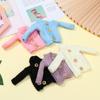 Toys Handmade Doll Accessories Dressing Clothes Mini Knitted Sweater Fur Coat Tops Casual Dress