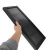 5-Grid Wall Mounted Trading Card Display Frame for Game Cards Baseball Basketball Soccer Football Hockey Psa Clear