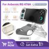 Ручной чехол из ТПУ для игровой консоли Anbernic RG 476H, прозрачный корпус, защищающий от царапин, охлаждающая защитная крышка, игровые аксессуары