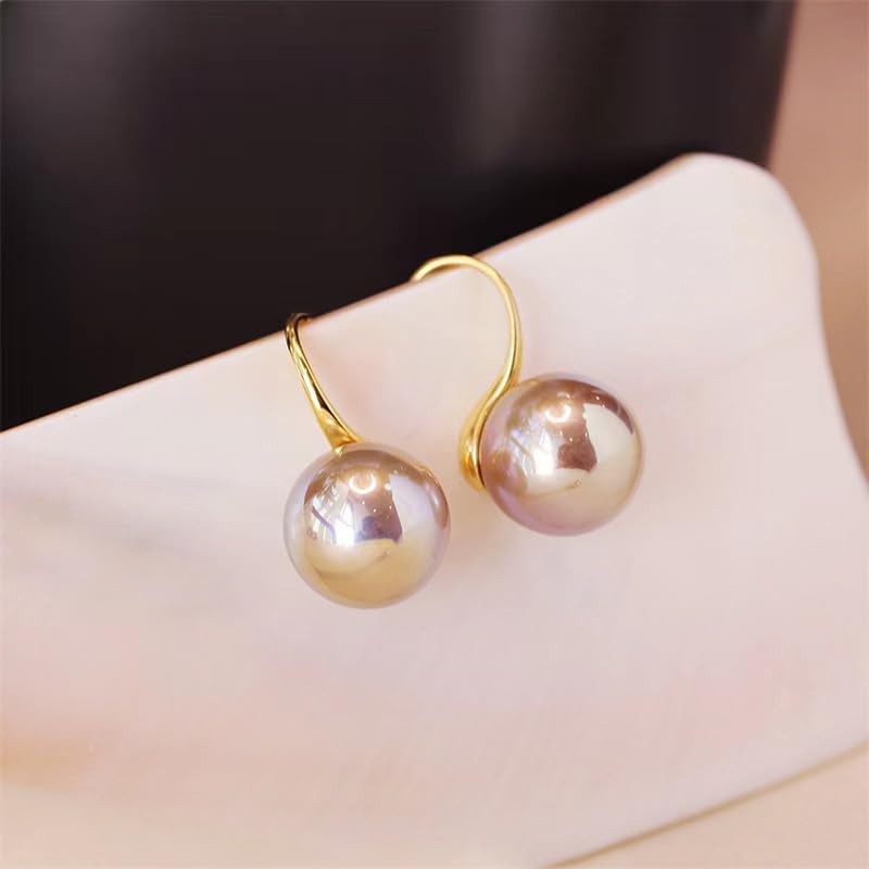 WICKM earrings ladies Popularity Compatible with metal allergies ring earrings 18k gold earrings women earrings Leave it on Swaying adult …