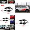 Snow Car Sticker Mountain Graphics Car Door Decals Outdoor Stickers For Suv