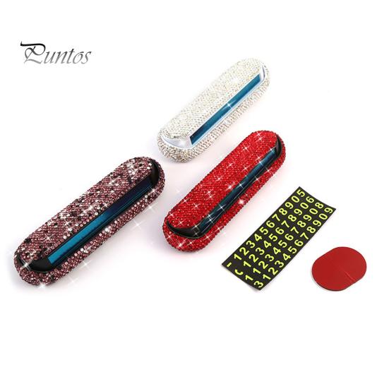 Изящные, привлекающие внимание аксессуары для интерьера, номерной знак телефона, светящийся автомобильный временный знак «Стоп», декор для автомобиля