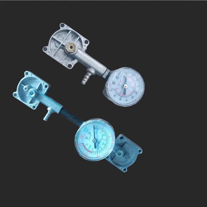 Electric Car Air Pump with Pressure Gauge & Dual Cylinder Options