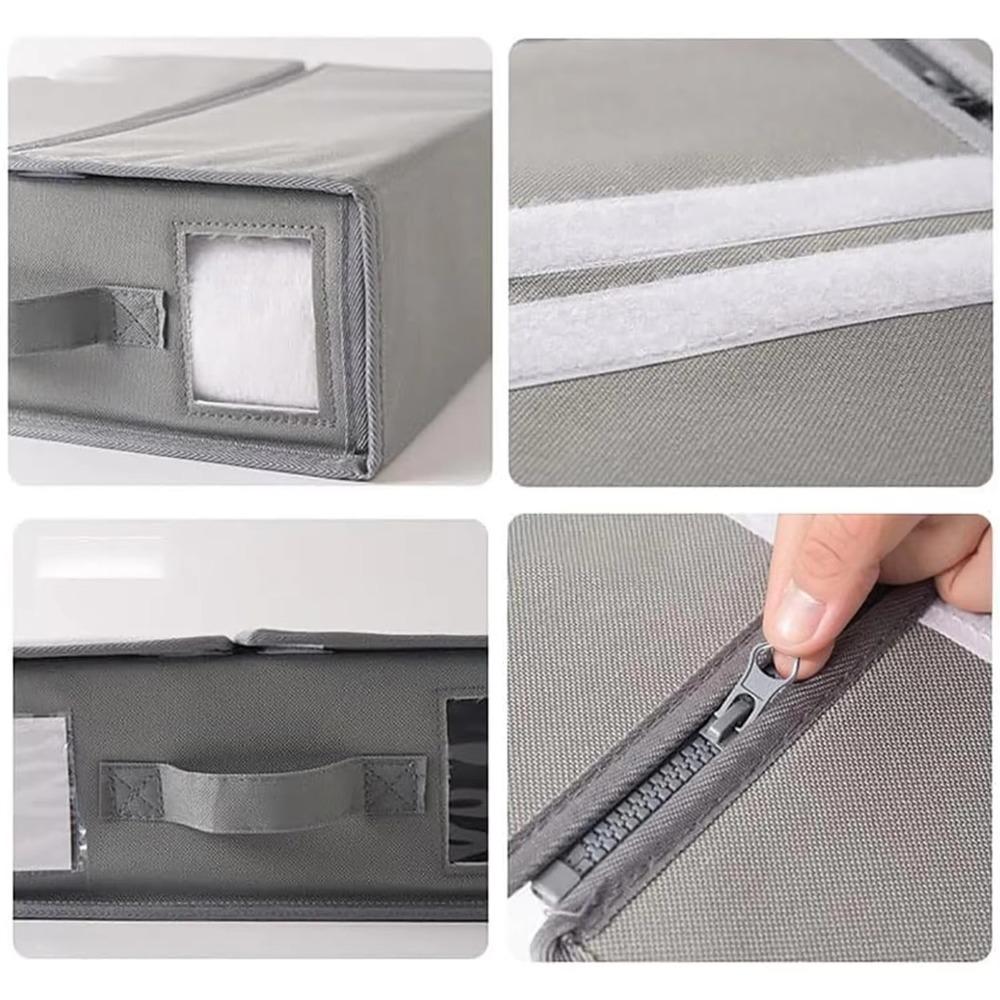 Большая вместимость органайзера для простыней Flavenly, нетканый складной органайзер для постельных принадлежностей