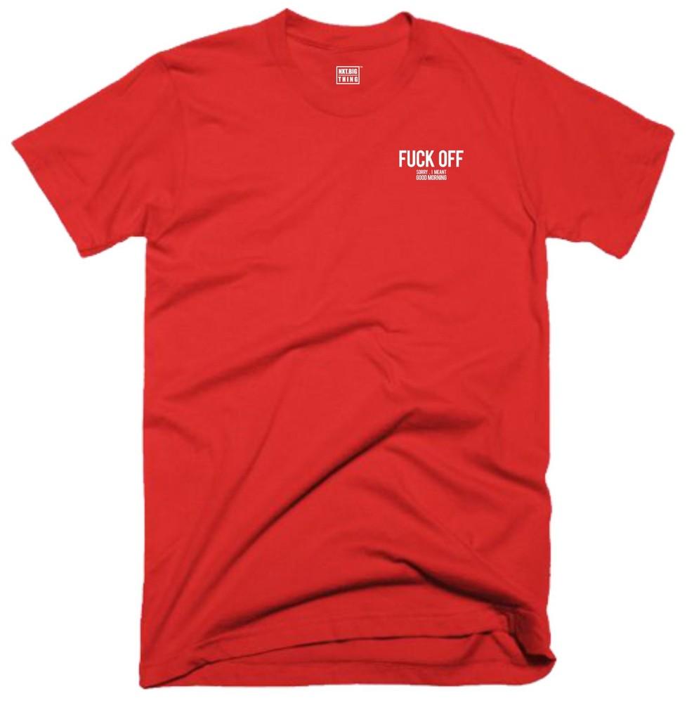 Fk Off Sorry Good Morning T Shirt Small Casualwear Rude Offensive Fun Gift Top