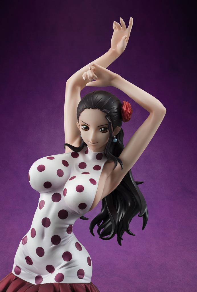 Портрет пиратов, снова отправляющихся в плавание. ONE PIECE, фиолетовая, 215 мм, окрашенная ПВХ, готовая фигурка, прибл.