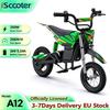 iScooter A12 12 Inch Kids Electric Dirt Bike 25KM/H 350W 36V/5.2AH Multi Color Options Front & Rear Dual Shock Absorption Lightweight E-Bike