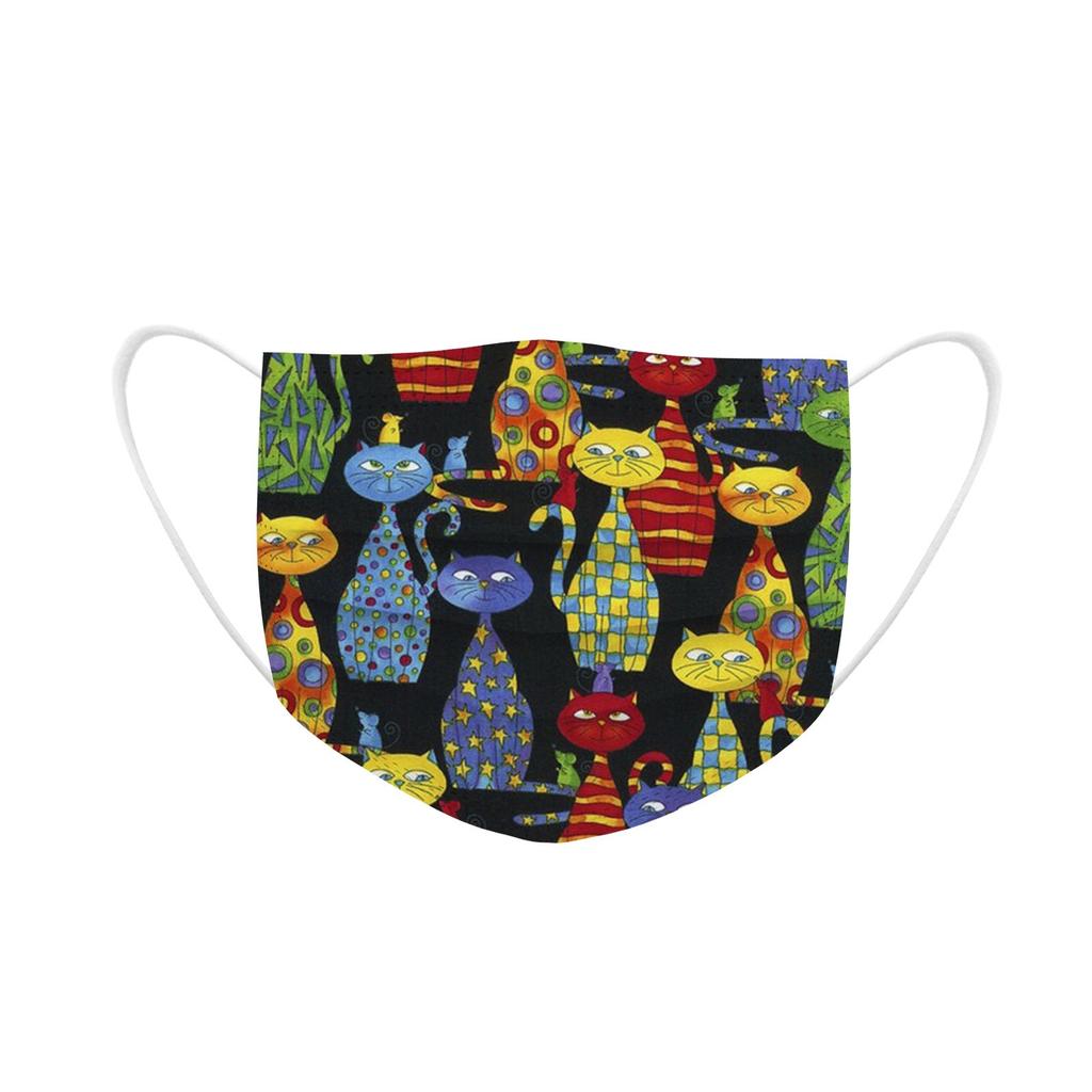 10PCS Adult's Mask Disposable Face Mask Industrial 3Ply Ear Loop