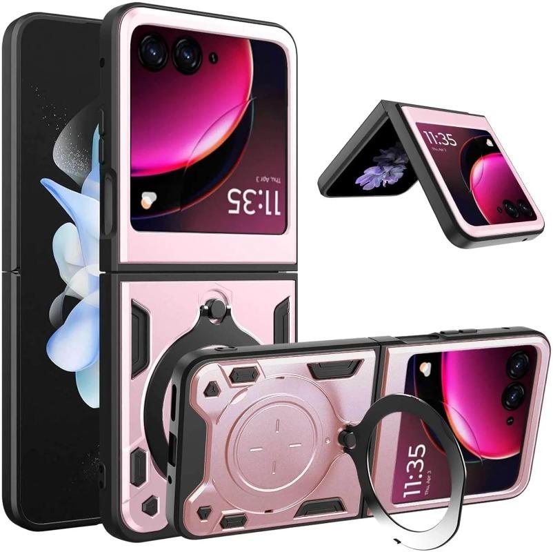 Слайдерная крышка для Motorola Moto Razr 60 Ultra 50 40 Ultra Razr Plus Чехол Кольцо-подставка Держатель Ударопрочный Защита камеры Capa