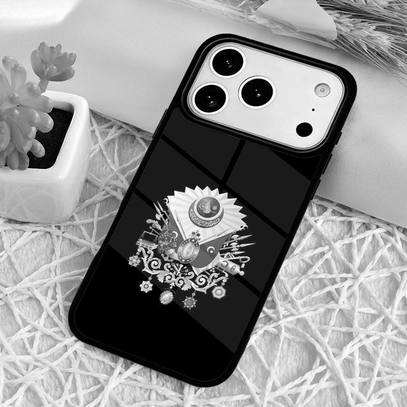 Мягкий ударопрочный чехол для телефона с гербом Османской империи для iPhone 17 Air 16e 15 11 12 14 13 Pro Max Чехол Coque