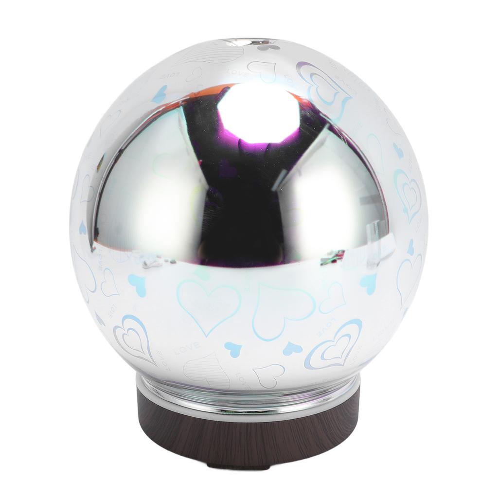 Эфирное масло диффузор увлажнитель 3D стеклянный шар USB увлажнитель ароматерапевтический аппарат с красочным