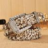 Gothic Rivet Waistband PU Leather Spicy Girls Belt Fashion Rhinestone Belt  For Jeans