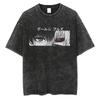 Anime Tokyo Ghoul Ken Kaneki Graphic T Shirt Men Vintage Gothic Tshirts Casual Loose Manga T-Shirt Harajuku Male Cotton T-shirt