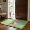 Floor Mat Soft Flannel Rug Non Slip Absorbent Mat for Bathroom Bedroom Home Decor Anime F FAIRY TAIL
