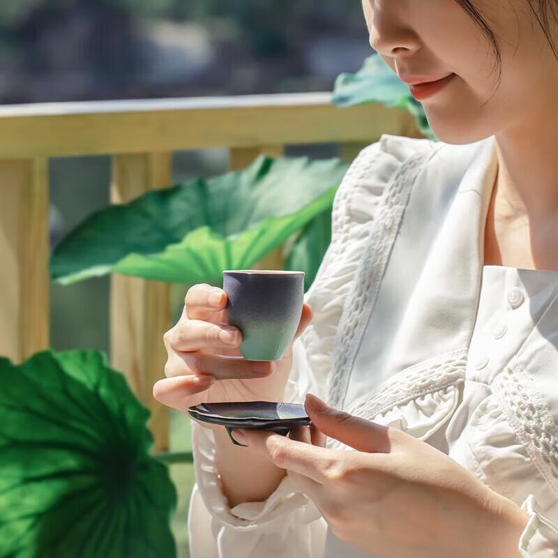 Wan Qiantang Summer Lotus Ceramic Gongfu Tea Set