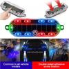 Solar Charging Solar Warning Light Waterproof Design Anti-rear Collision Light  Emergency Warning